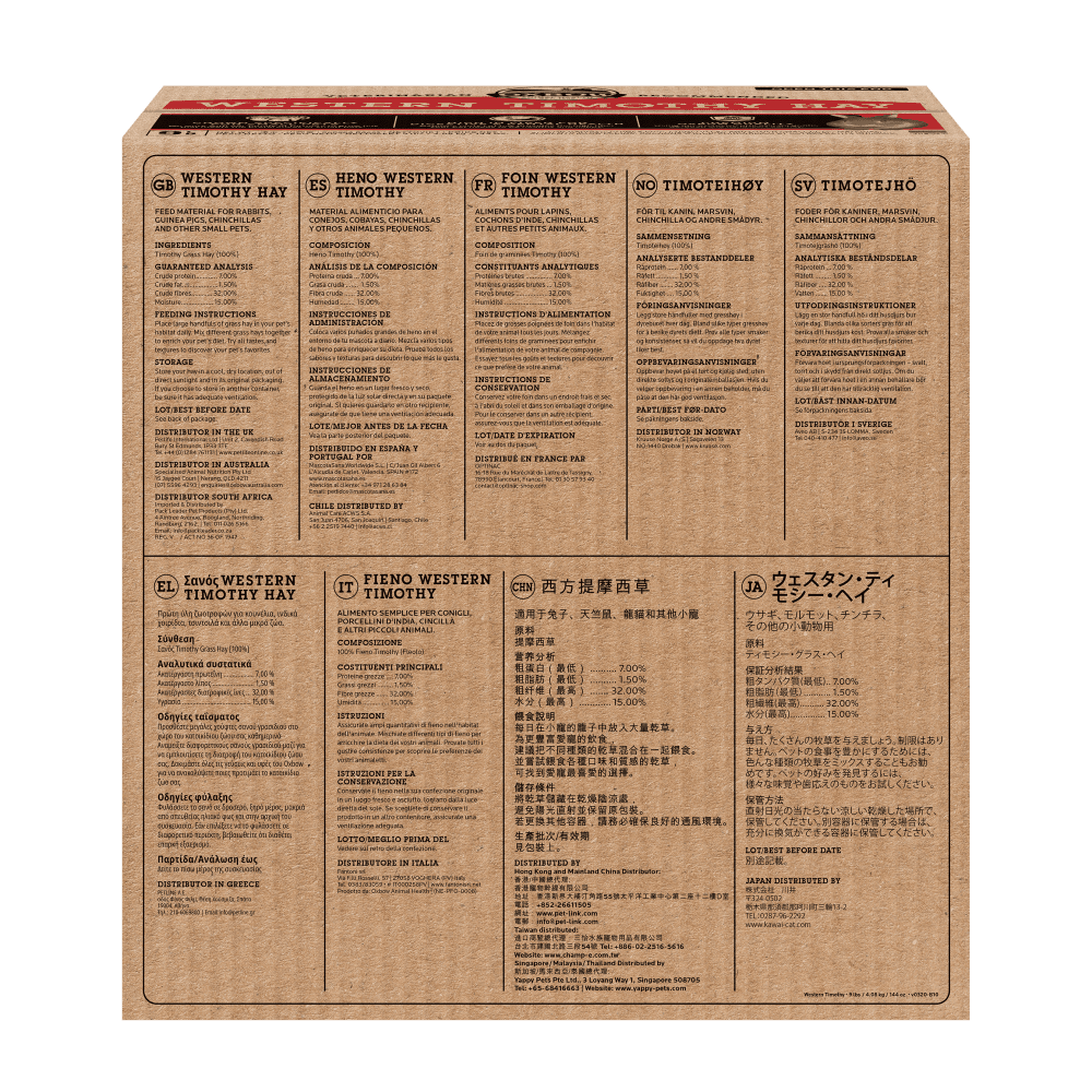 Manufacturer label panel