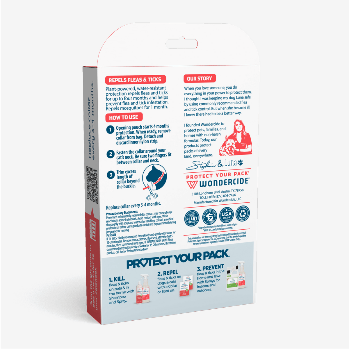 Manufacturer label panel