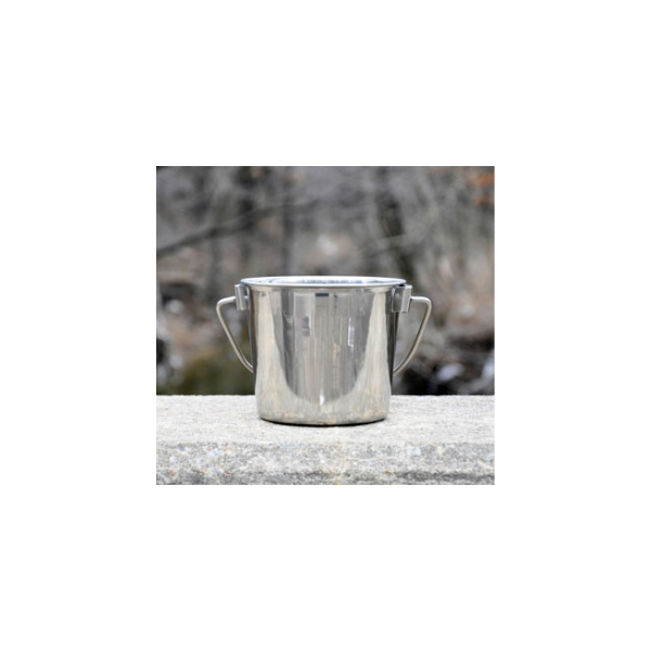 Classic Heavy-Duty Standard Pail Stainless Steel 1 Quart