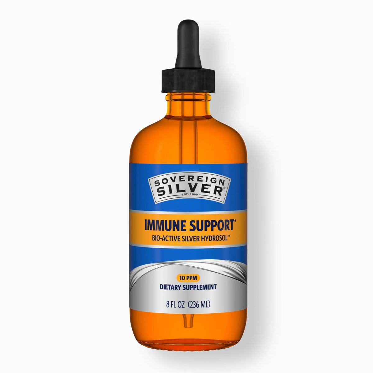 Sovereign Silver Immune Support Liquid Drops 10ppm
