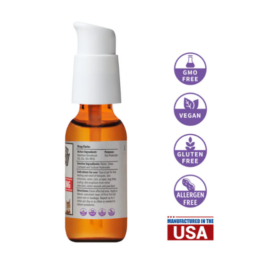 Sovereign Silver First Aid Gel - Pump