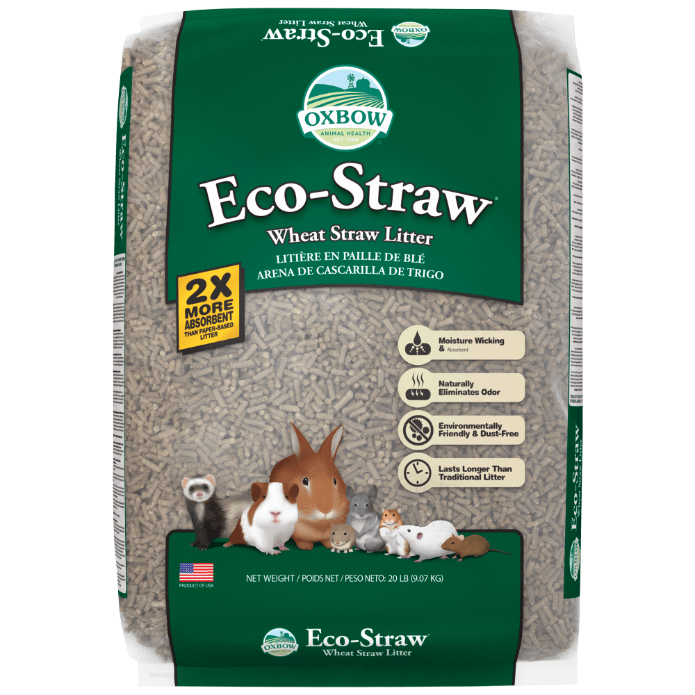 Oxbow Eco-Straw Litter & Bedding, 20 lb