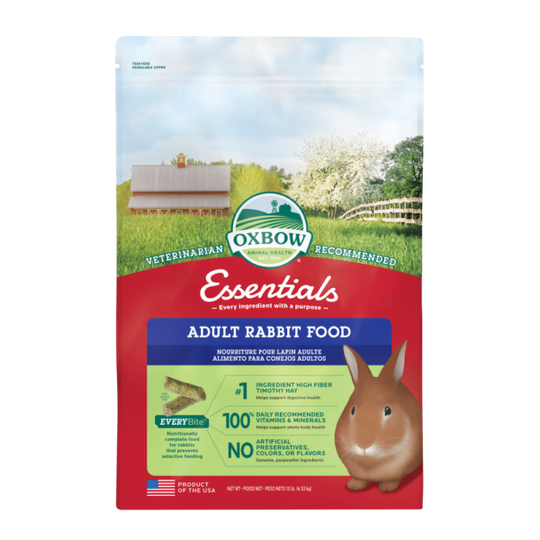 Oxbow Essentials Adult Rabbit Food, 10 lb