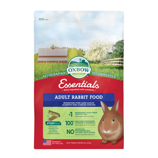 Oxbow Essentials Adult Rabbit Food, 10 lb