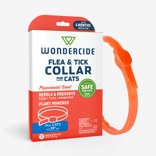 Wondercide Flea & Tick Collar for Cats, Peppermint