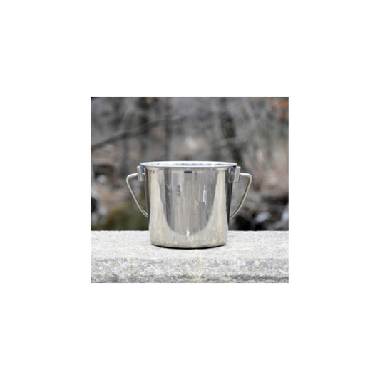 Classic Heavy-Duty Standard Pail Stainless Steel 2 Quart