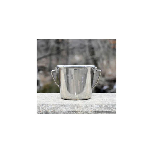 Classic Heavy-Duty Standard Pail Stainless Steel 4 Quart