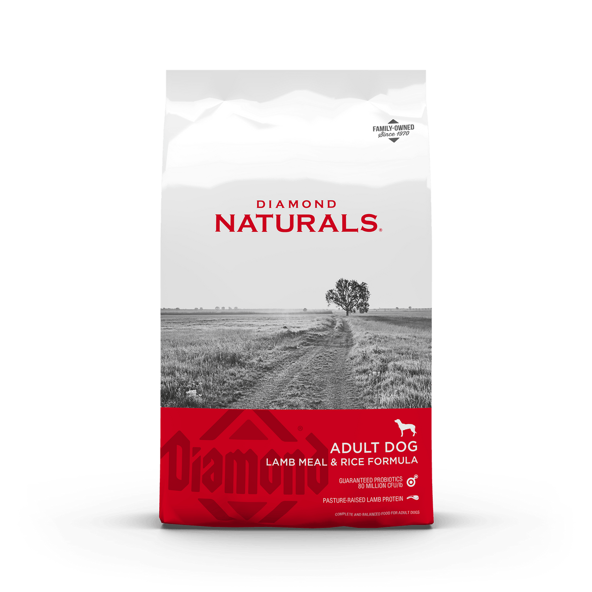 Diamond Naturals Adult Dog Lamb Meal & Rice Formula Dry Dog Food, 40 lb