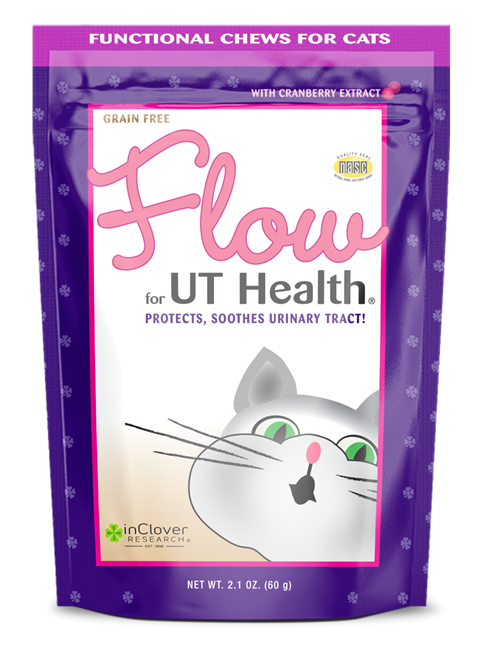 inClover Flow Urinary Tract Health Soft Chews for Cats, 2.1 oz