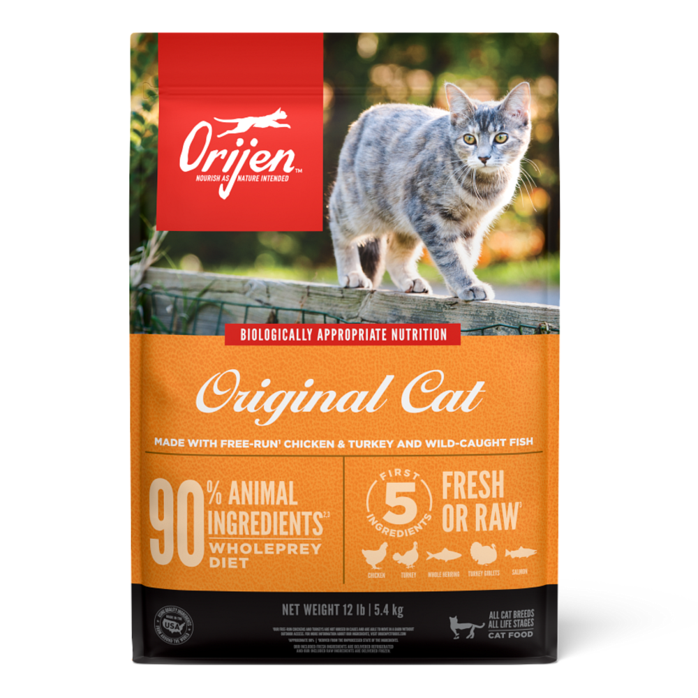 Orijen Original Cat Food, 12 lb