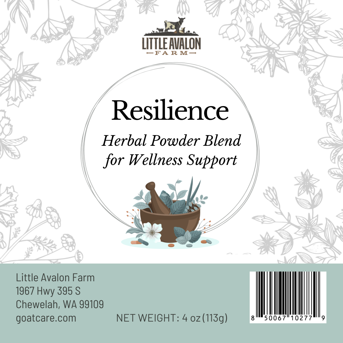 Resilience Herbal Powder Blend | Supporting Normal Immune Function in Animals