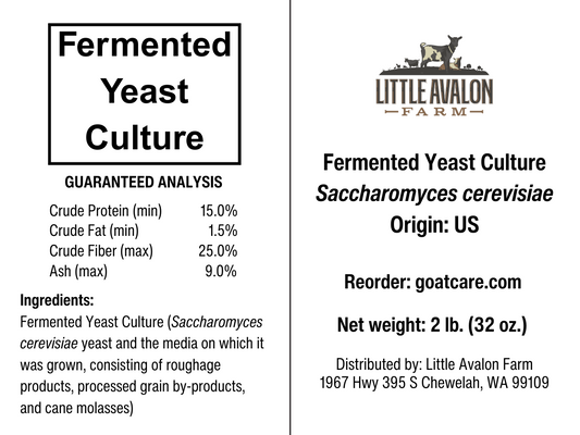 Fermented Yeast Culture for Goats